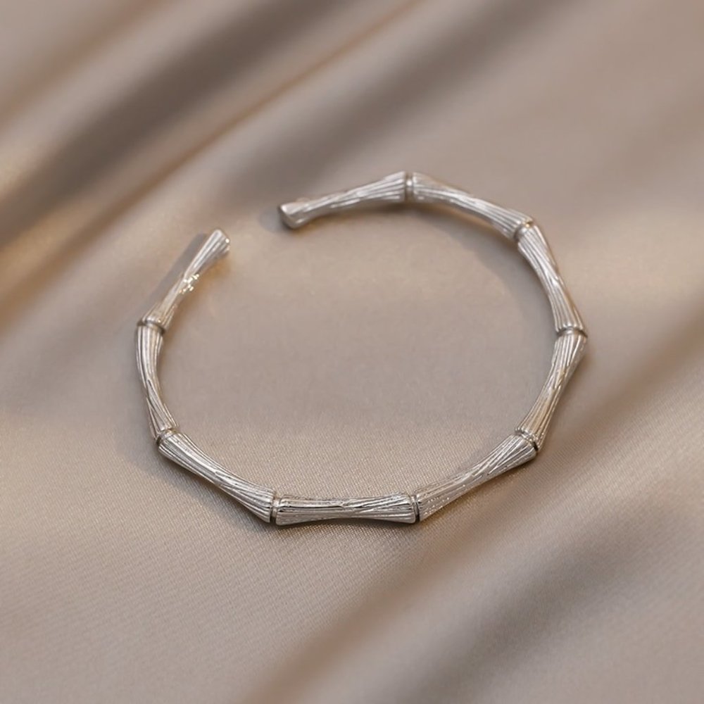 Cute Silver / Gold Bone Shape Adjustable Cuff Bracelets - Picture 7 of 7